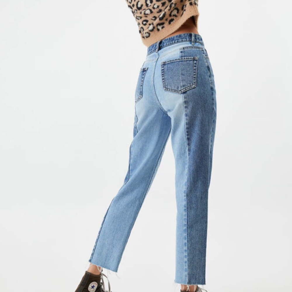 PacSun Two Panel High rise straight jeans